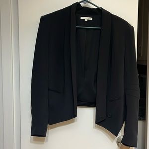 Rebecca Minkoff black silk blazer